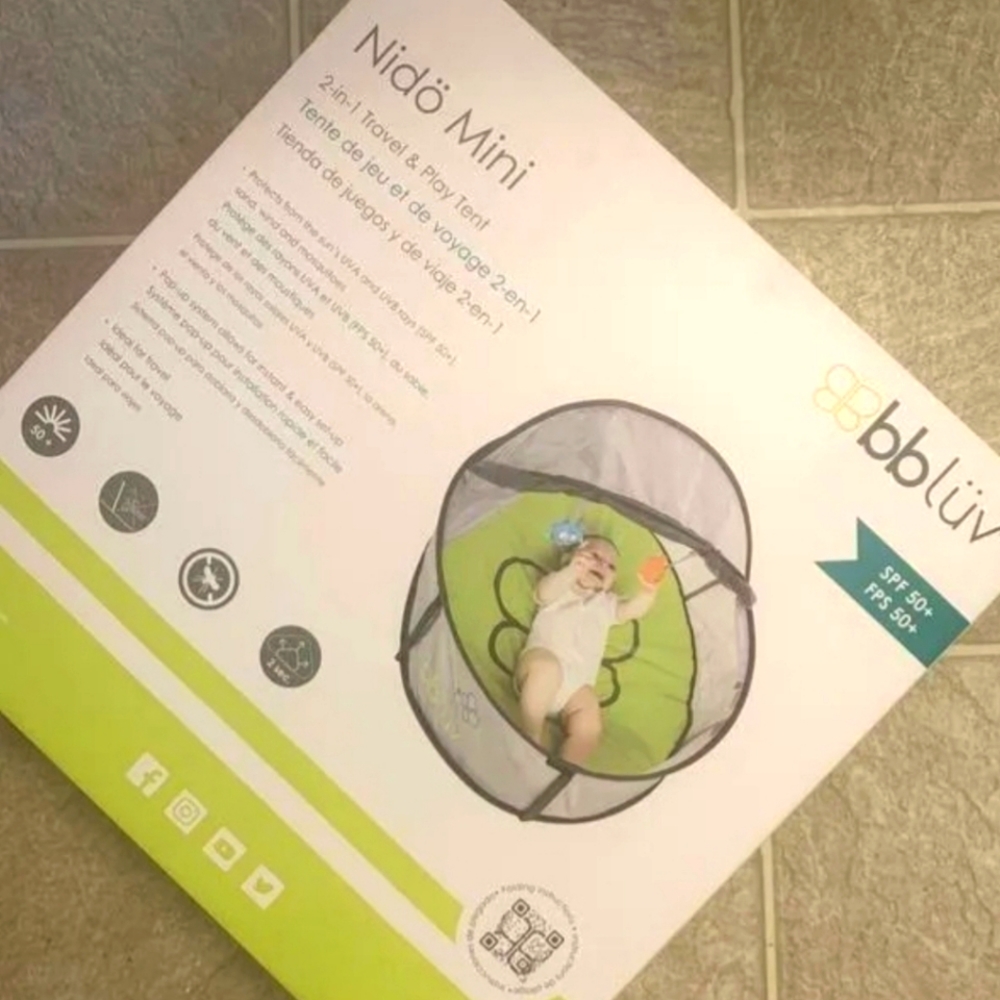 BBLüv Nidö travel & play tent